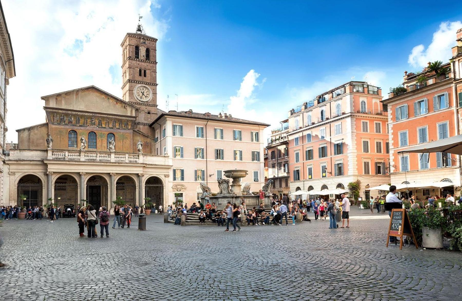 Guest House O Affittacamere La Civetta Di Trastevere B Rome Luaran gambar